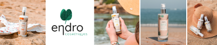 solbeskyttelse, spf 50, solcreme, spf 30, aftersun lotion, endro Cosmètiques